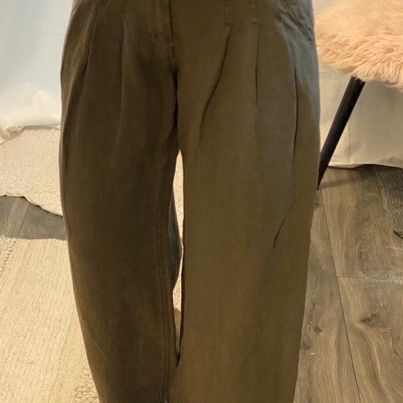 Wide leg khaki pant. Free People - Picture 4 of 9